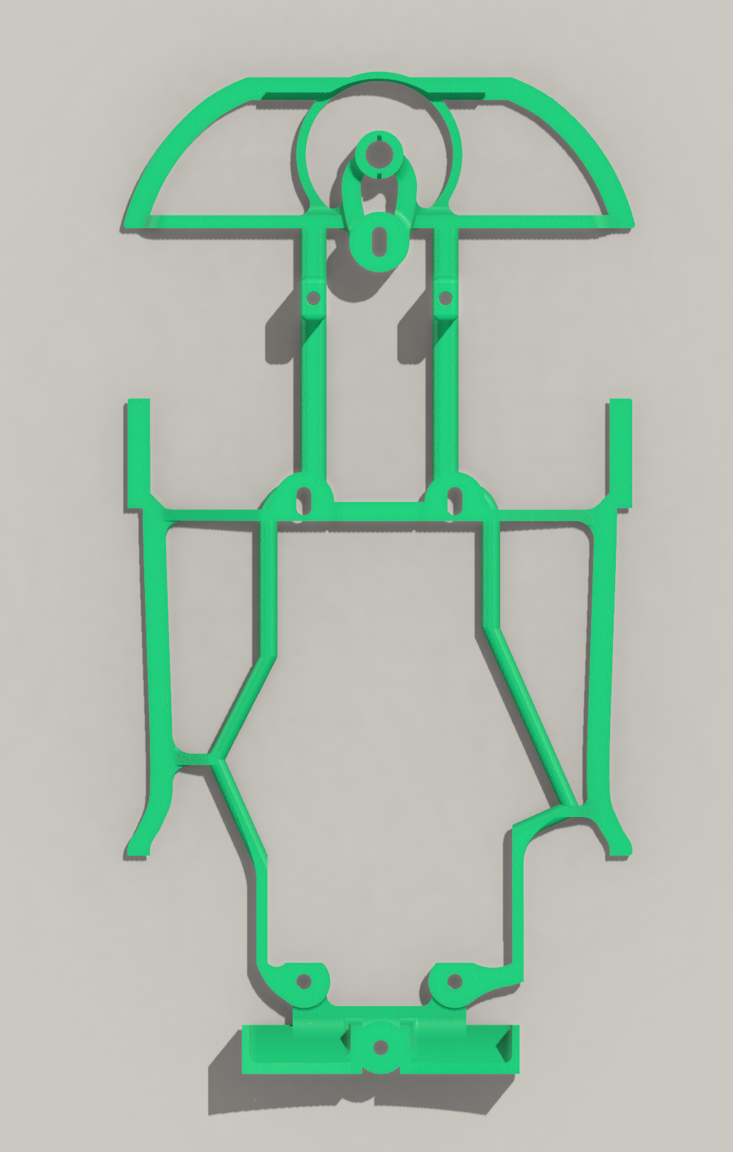 McLaren 720 NSR Silver Chassis