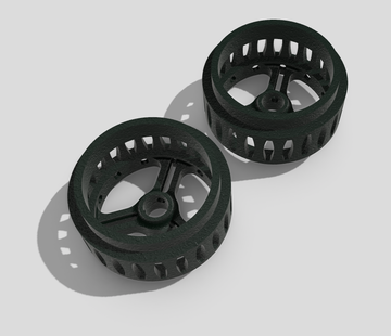 Racing lightweight slot wheels
