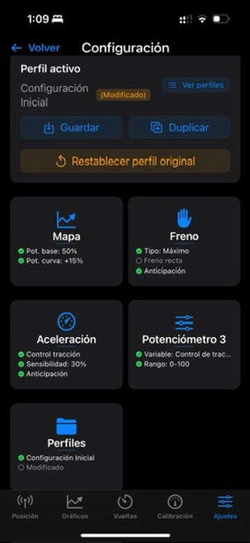 Mando de slot AlfaControl