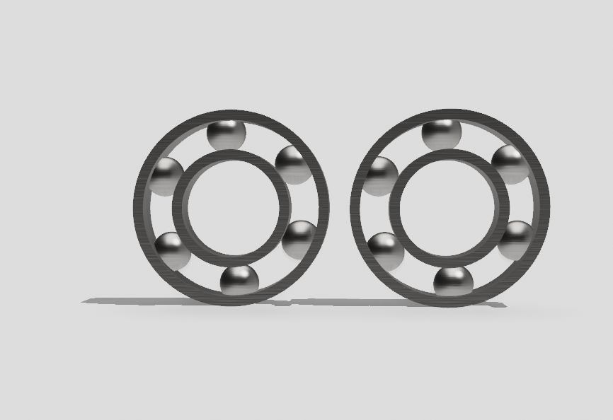 Ultra-low friction bearings