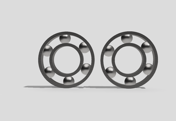 Ultra-low friction bearings