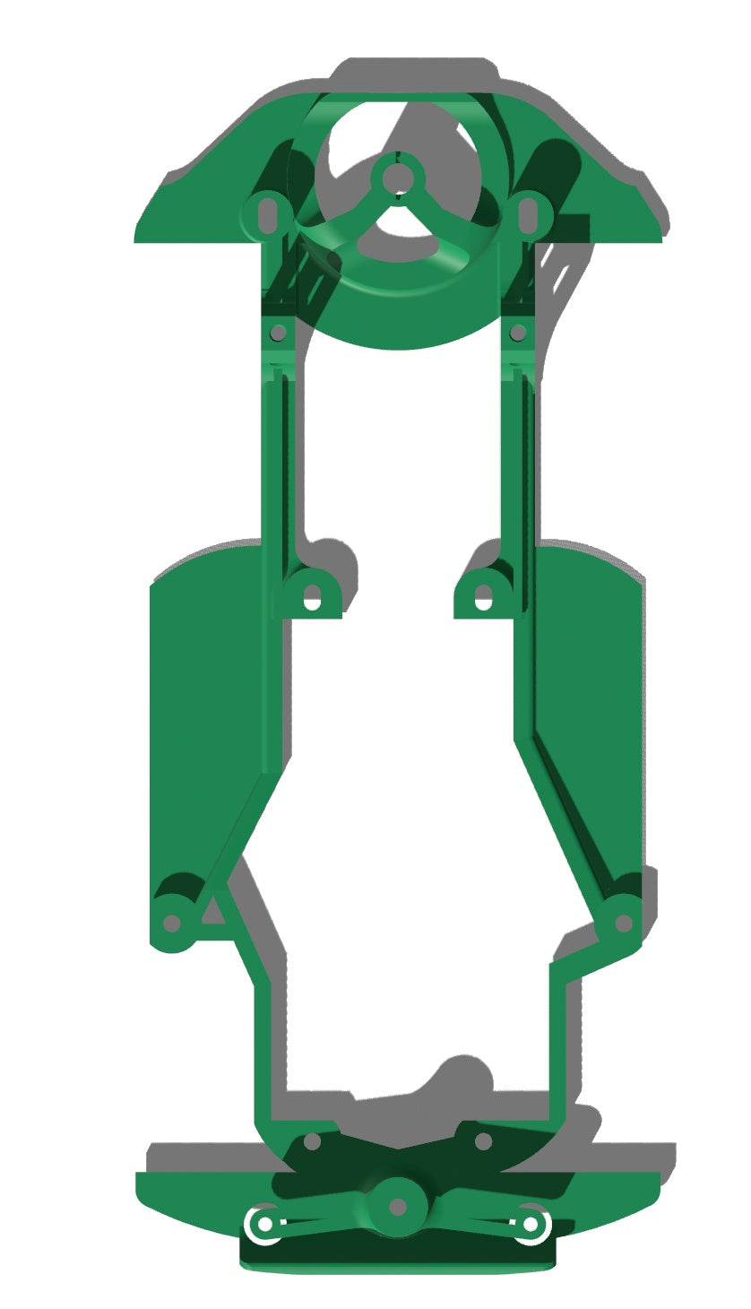 Chasis Audi R8 slot.it Plata 180