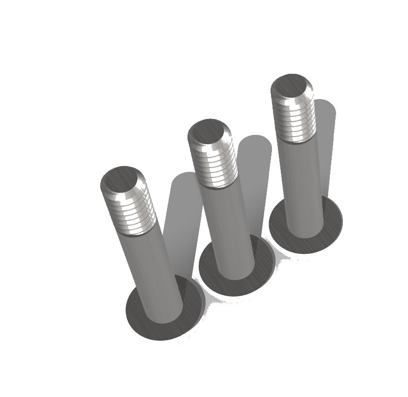 Tornillos M2 x 10mm de titanio para suspensiones