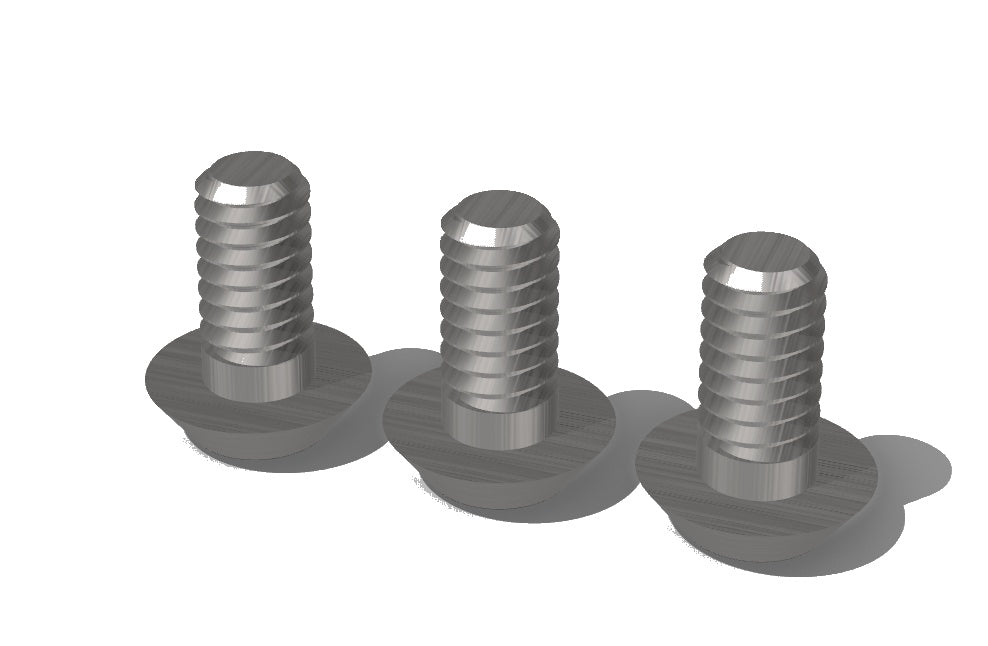 Tornillos y arandelas M2 x 4mm de titanio para guías